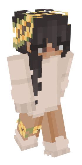 The Best 22 Aesthetic Minecraft Skins Flower Crown - imagedeerbox