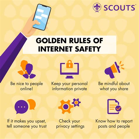 golden rules of internet safety | SCOUTS South Africa