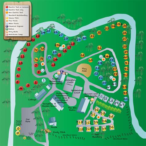 Map of Riverside | Riverside Camping