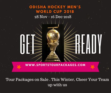 Men's Hockey World Cup 2018 - Sportstourpackages.com