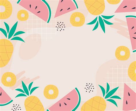 Summer Fruits Background | FreeVectors