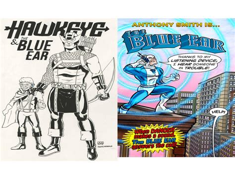 Marvel team creates deaf superhero called Blue Ear in honor of boy ...