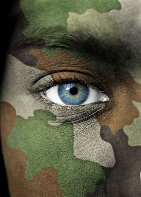 Resultado de imagem para maquillaje de camuflaje militar | Pintura de ...