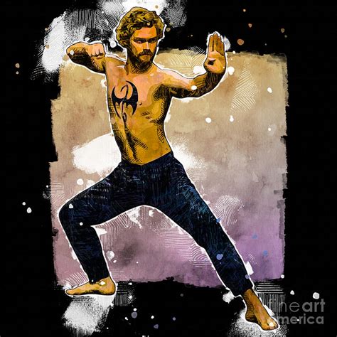 Mo6171 Character Marvels Iron Fist Movie Poster Digital Art by Joanie Marvin - Fine Art America