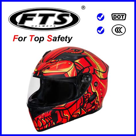 DOT Approved Motorcycle Safety Protector Helmets with Double Visors, Flip-up and Modular Design ...