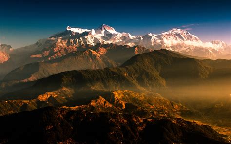 Download wallpaper 2560x1600 mountain, nepal, himalaya, mountains range, dual wide 16:10 ...
