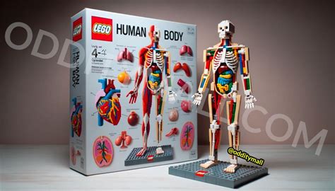 This Human Body Lego Set is the Perfect Blend of Educational and Entertaining – Blog OmgWhazzat