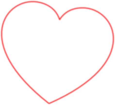 Free Heart Outline Transparent, Download Free Heart Outline Transparent png images, Free ...