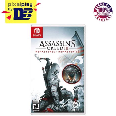 Nintendo Switch Assassin'S Creed 3 Remastered Us | Shopee Philippines