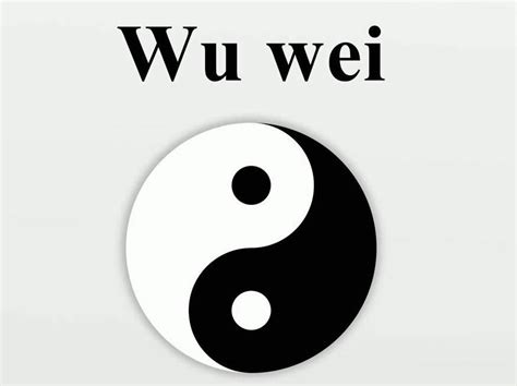 The power of Wu Wei