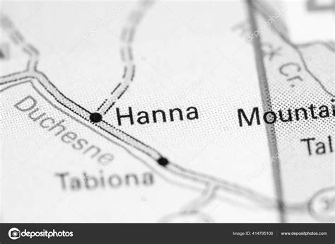 Hanna Utah Eeuu Mapa: fotografía de stock © aliceinwonderland2020 #414795106 | Depositphotos