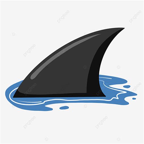 Shark Fin Fish Fin Clip Art Clipartfest In Clipart Co - vrogue.co