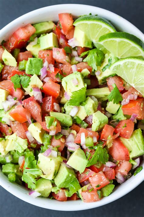 Pico de Gallo with Avocado - My Texas Kitchen