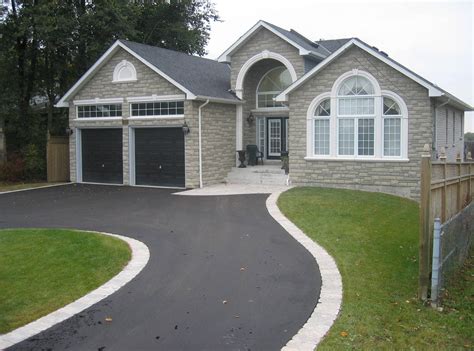 Asphalt and Interlock Driveway - Northland Paving Toronto | Toronto Paving Company, Toronto ...