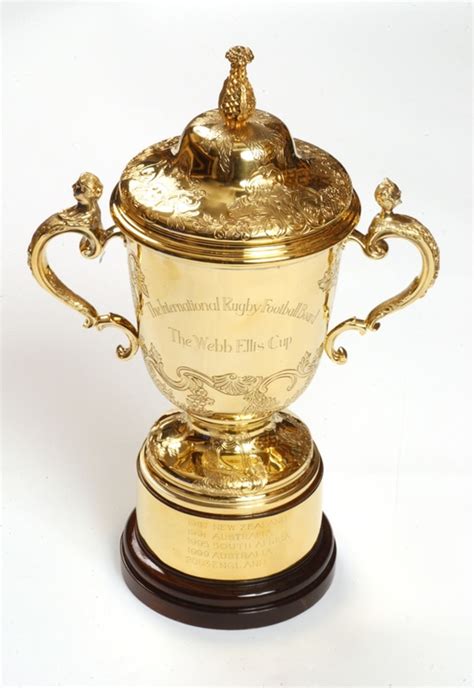 Trophy, Webb Ellis Rugby World Cup 2003 replica; Garrard; 2003; LDWRM ...