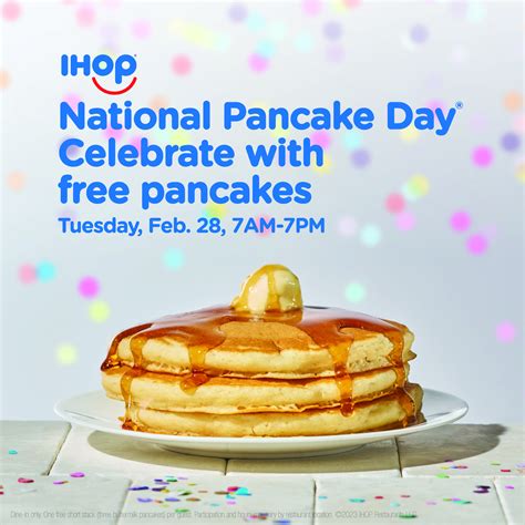 Feb 28 | IHOP® Celebrates National Pancake Day on Tuesday, February ...