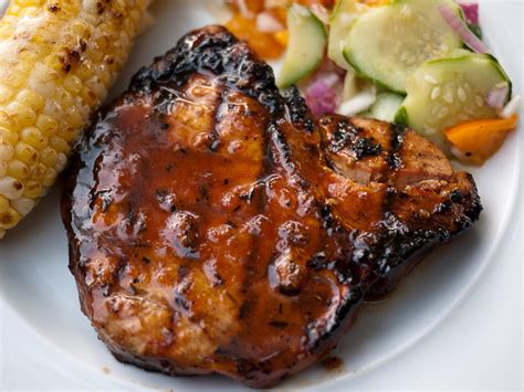 Apricot-Glazed Pork Chops - Food & Fire