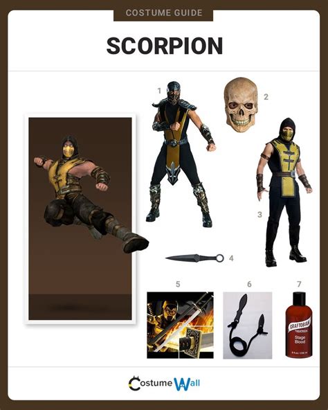 Dress Like Scorpion | Video game cosplay, Cosplay diy, Horror costume