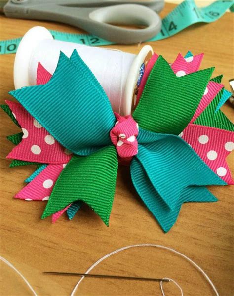 55 DIY Easy Hair Bows To Make {step by step}