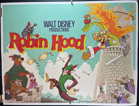 Robin Hood Vhs Poster