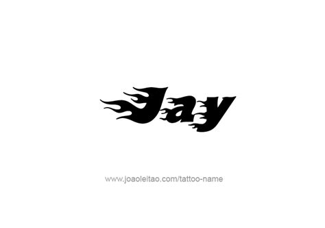 Jay Name Tattoo Designs