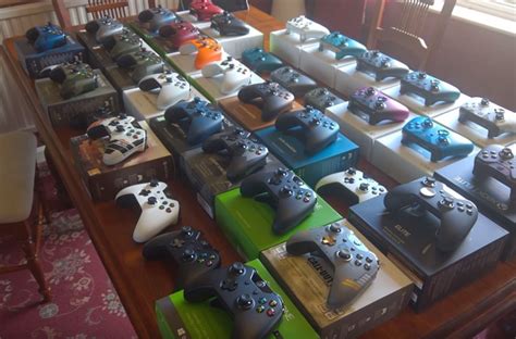 YouTuber Showcases Impressive Xbox One Controller Collection - HRK Newsroom