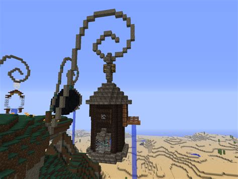 minecraft hanging build - Google Search | Minecraft, Minecraft architecture, Minecraft blueprints