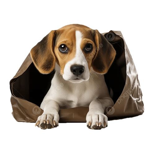 Dreamy Charm Unveiling The Adorable Beagle Dog Companion In A Bag On Crisp, Beagle, Animal, Dog ...