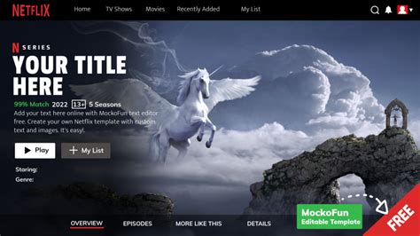 Netflix Template Free Download - MockoFUN