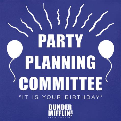 The Office Party Planning Committee Hooded Sweatshirt | Office themed ...