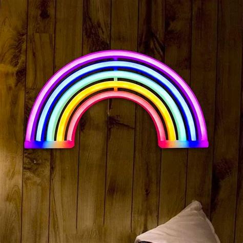 Rainbow Neon Light - Foxy Sweetie NZ