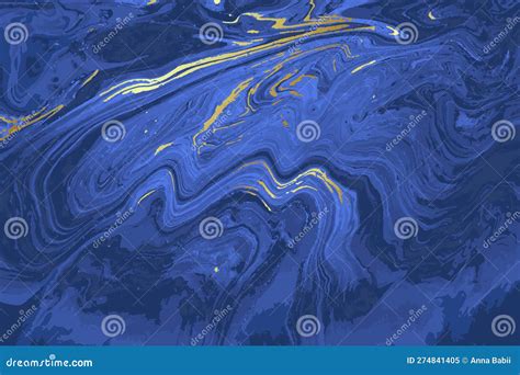 Light Blue and Gold Marble Abstract Vector Background Stock Vector ...