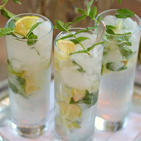 Prosecco Mojito Cocktail