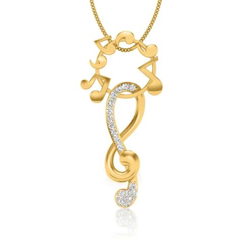 Buy Musical Shine Diamond Pendant | kasturidiamond