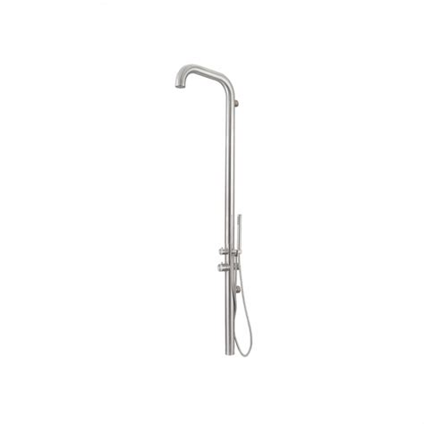 Waterware Pacific Outdoor Shower Tower Brushed Stainless