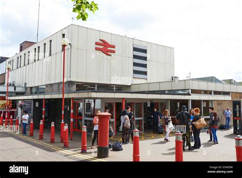 Railway Station On Railway Drive Wolverhampton West Midlands UK Stock ...