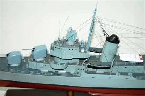 USS Fletcher (DD-445) Destroyer Model - Squadron Nostalgia LLC