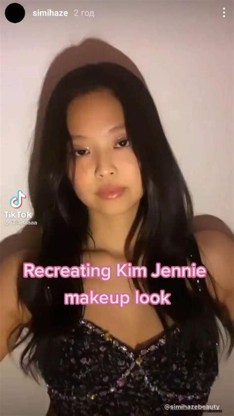 Jennie makeup | Cabelo, Blackpink, Jennie blackpink