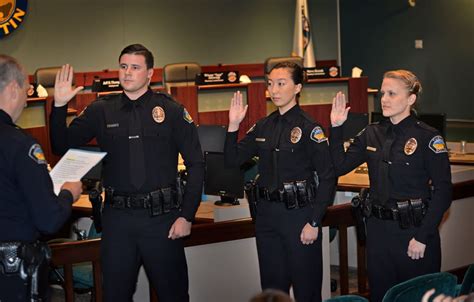 Three officers, chaplain join the Tustin Police Department - Behind the Badge