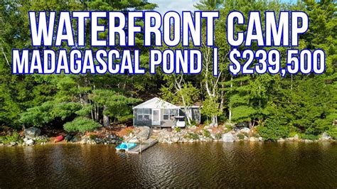 Waterfront Camp For Sale | Maine Real Estate - YouTube