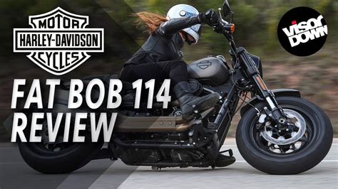 Harley-Davidson Fat Bob 114 Review | Visordown.com - YouTube