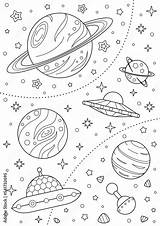 Coloring Pages Stars And Planets sketch template