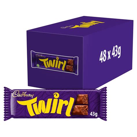 Cadbury Twirl Chocolate Bar, 43g | Best-one
