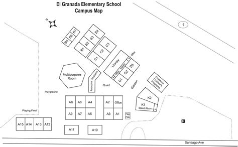 Campus Map - El Granada Elementary School