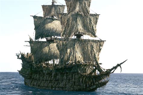 Pirates of the Caribbean Flying Dutchman models - D23