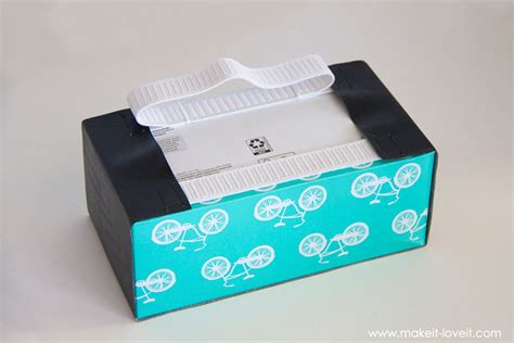 10-Minute DIY: Hanging Tissue Box Holder...for the CAR!! | Make It ...