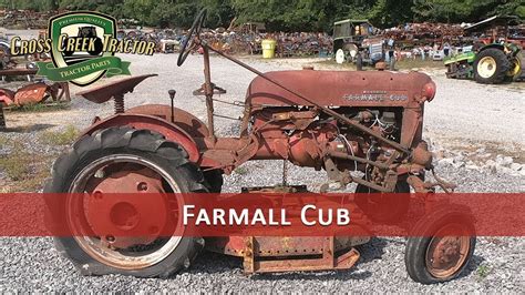 Farmall Cub Tractor Parts - YouTube