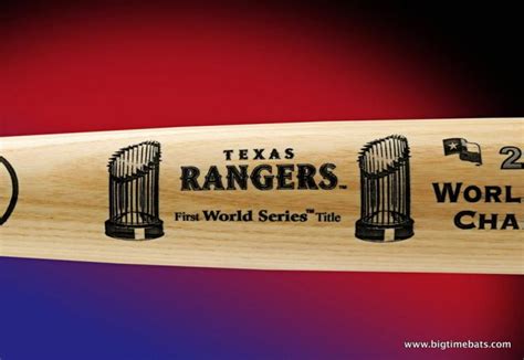 Texas Rangers 2011 World Series Champions Louisville Slugger - Big Time ...