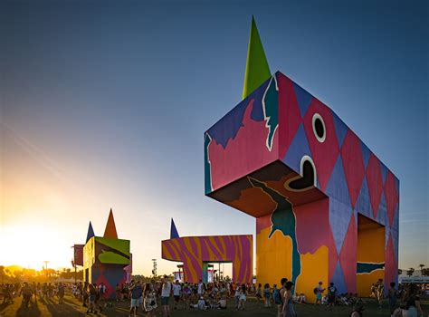 coachella's oversized art installations amaze + amuse fun-loving festival-goers