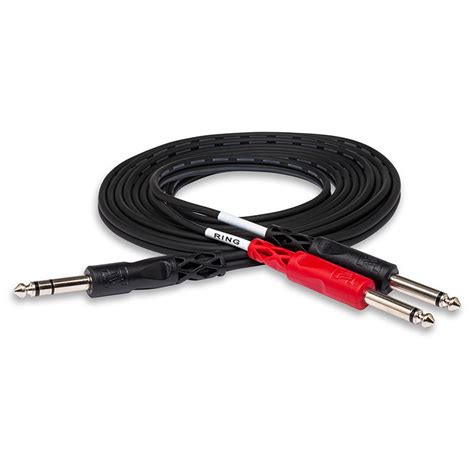 Hosa Insert Cable, 1/4 in TRS to Dual 1/4 in TS - Westlake Pro